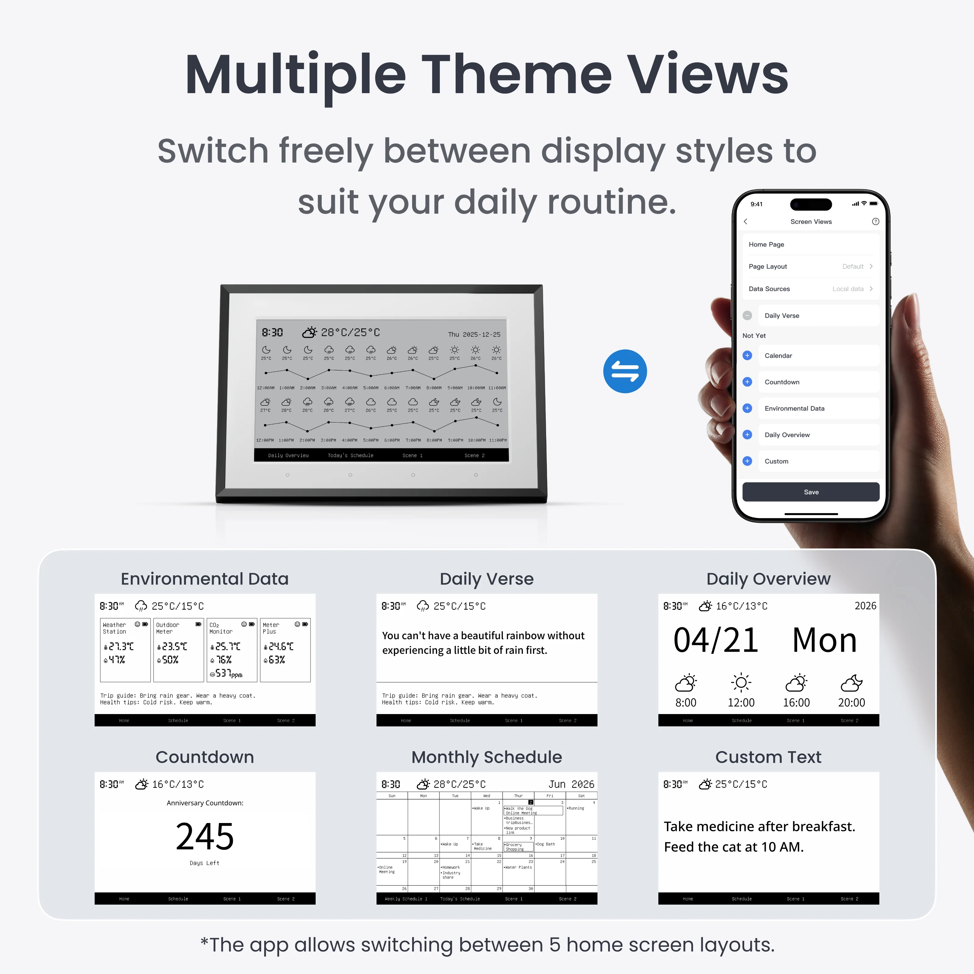 SwitchBot E-Ink Home Dashboard - Image 8