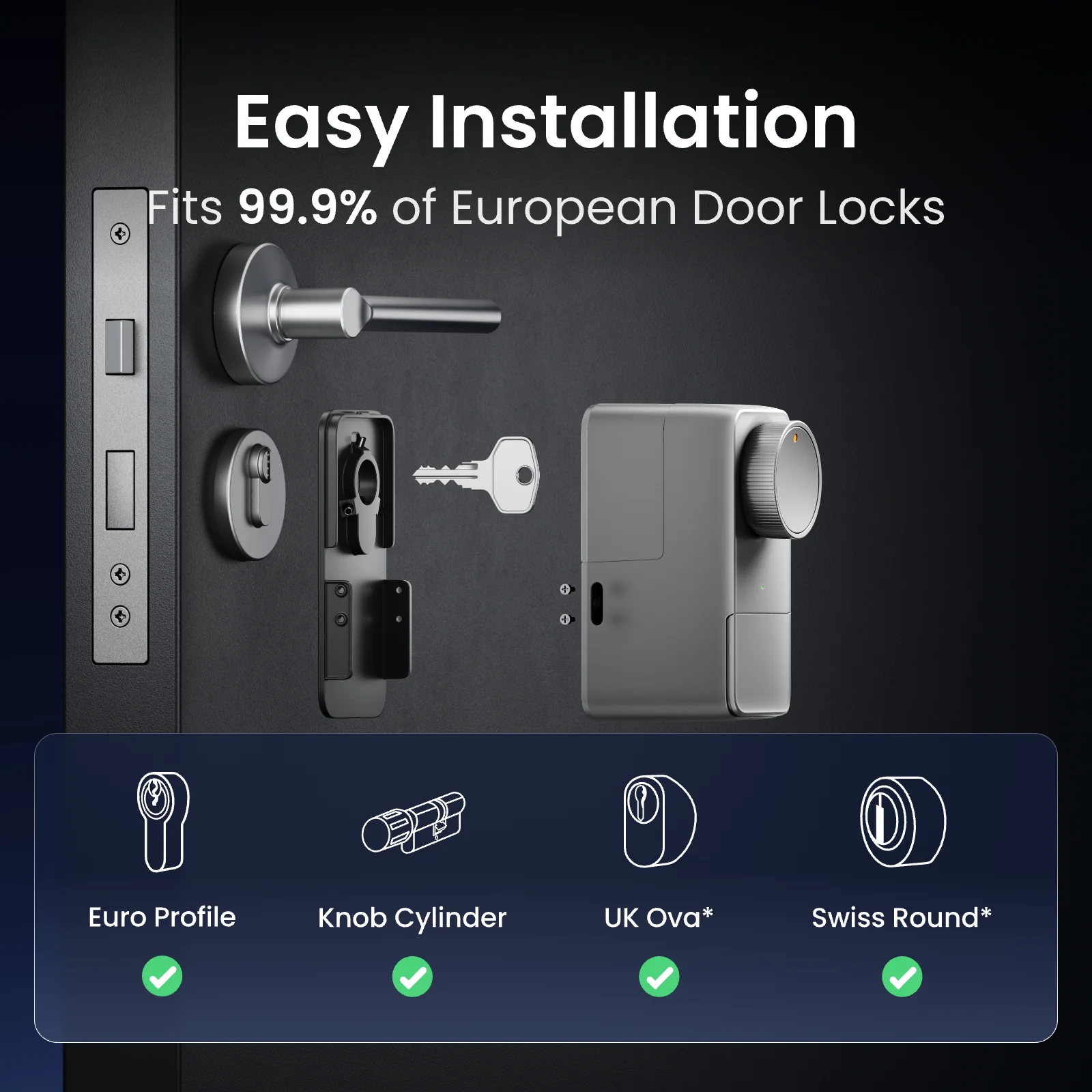 SwitchBot Lock Pro Matter Enabled Vision Combo - Image 4