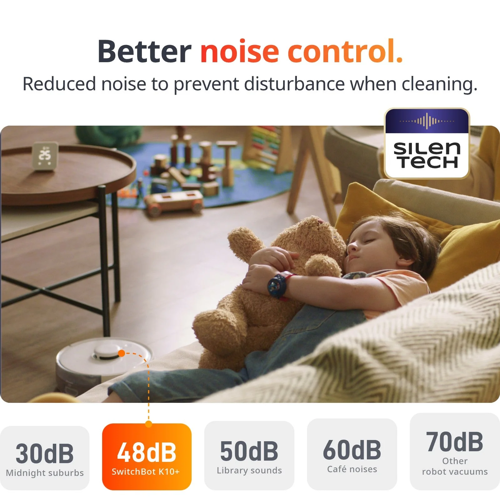 (Special Offer) SwitchBot Mini Robot Vacuum K10+ - Image 4