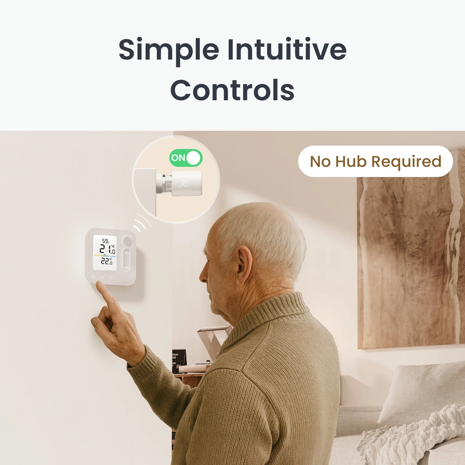SwitchBot Smart Radiator Thermostat Panel Combo - Image 3