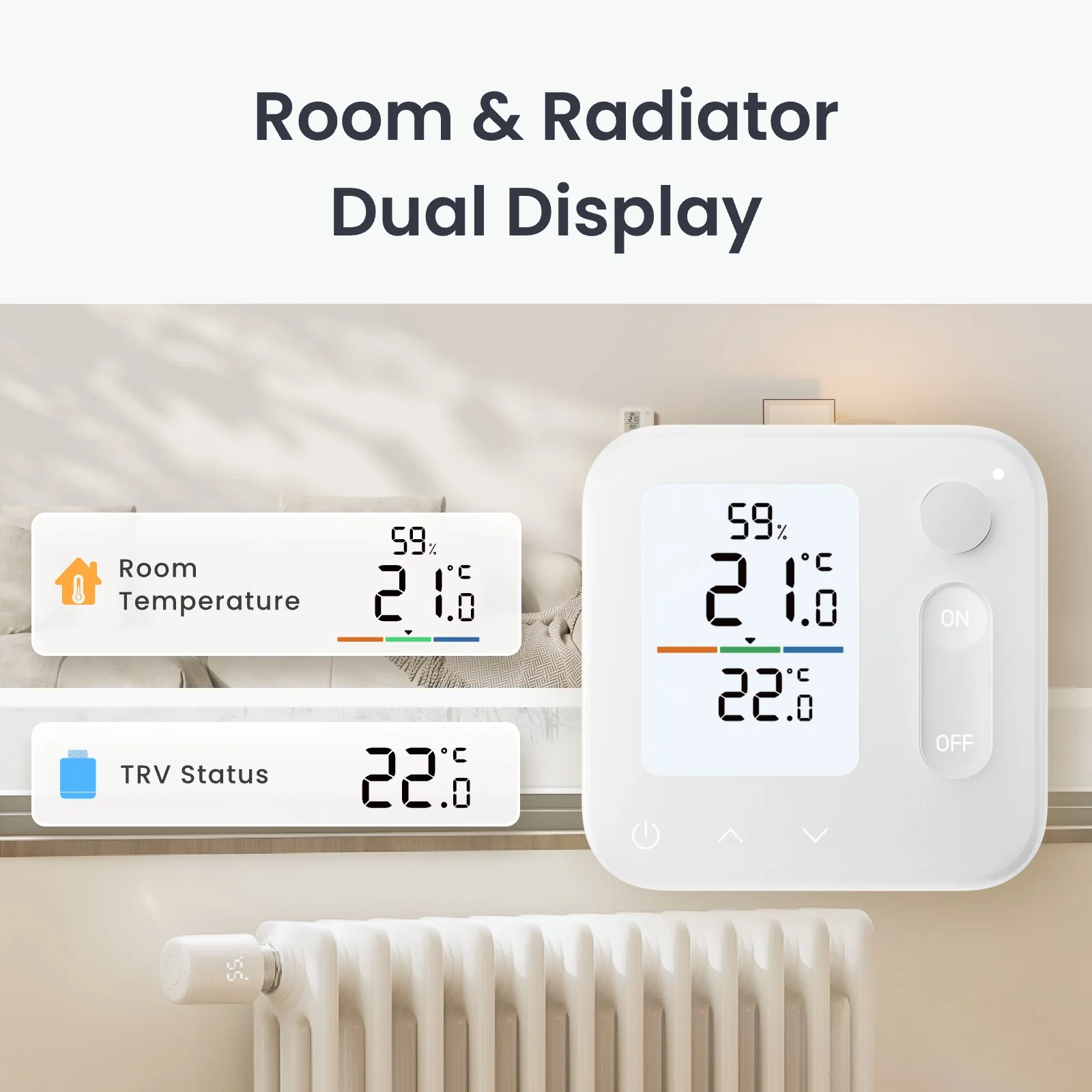 SwitchBot Smart Radiator Thermostat Panel Matter Combo - Image 5